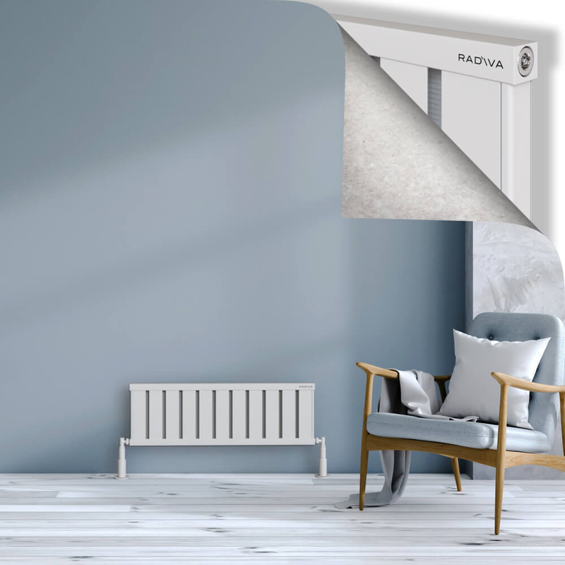 OBI Dekoratif Alüminyum Radyatör 300x884 Beyaz