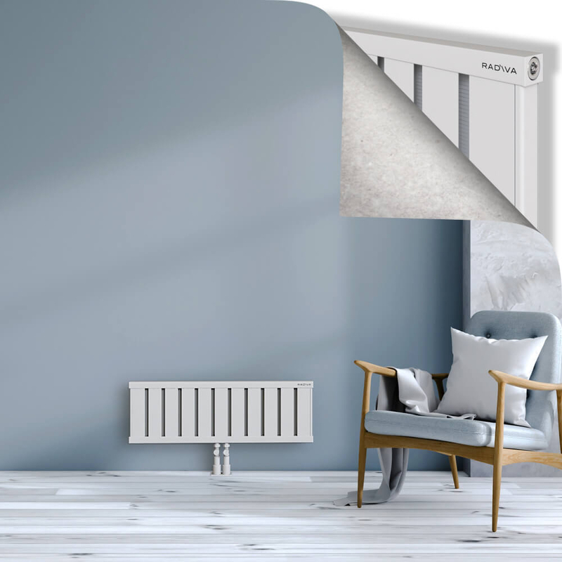 OBI Dekoratif Alüminyum Radyatör 300x884 Beyaz