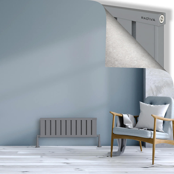 Radiva - Obi Dekoratif Alüminyum Radyatör 300x884 Gri