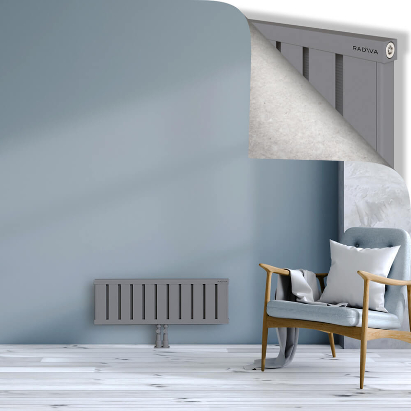 OBI Dekoratif Alüminyum Radyatör 300x884 Gri