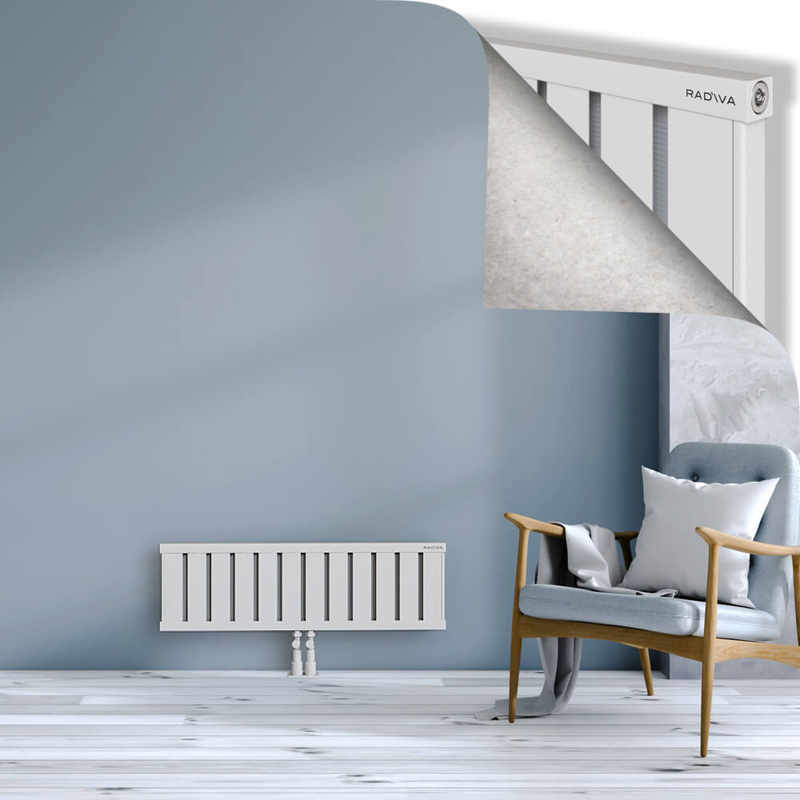 OBI Dekoratif Alüminyum Radyatör 300x964 Beyaz