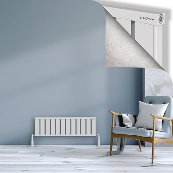 Radiva - Obi Dekoratif Alüminyum Radyatör 300x964 Beyaz