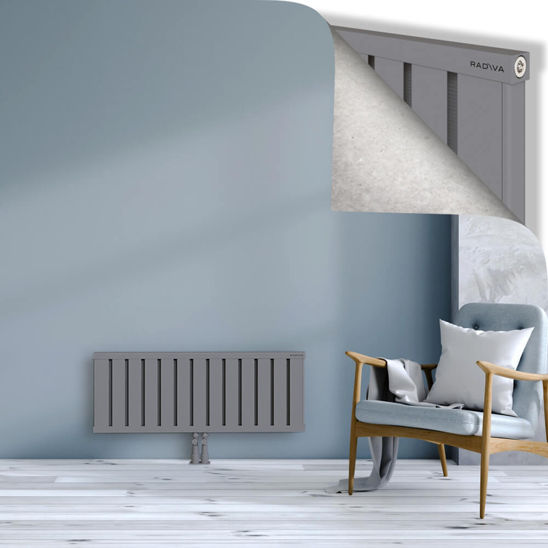 OBI Dekoratif Alüminyum Radyatör 400x1044 Gri