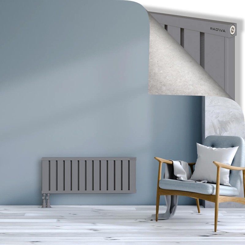 OBI Dekoratif Alüminyum Radyatör 400x1044 Gri