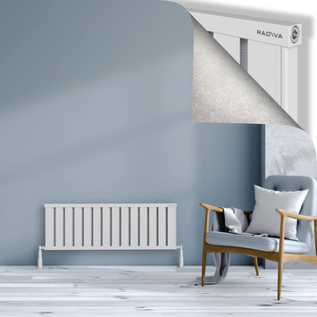 Radiva - Obi Dekoratif Alüminyum Radyatör 400x1124 Beyaz