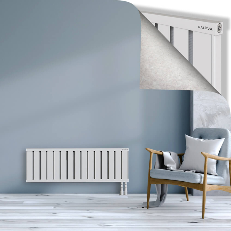 OBI Dekoratif Alüminyum Radyatör 400x1204 Beyaz