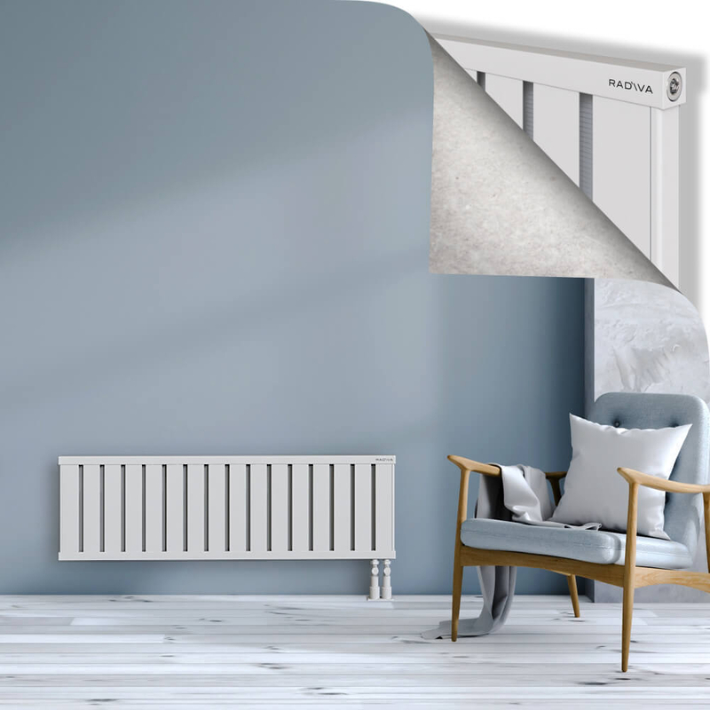 OBI Dekoratif Alüminyum Radyatör 400x1284 Beyaz
