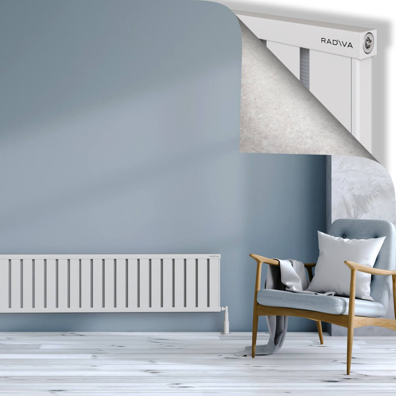 OBI Dekoratif Alüminyum Radyatör 400x1524 Beyaz