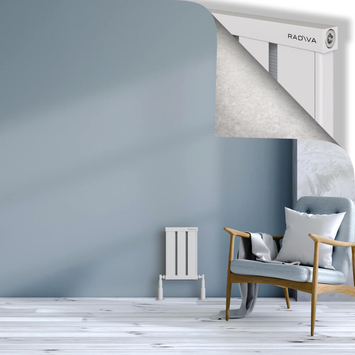Radiva - Obi Dekoratif Alüminyum Radyatör 400x244 Beyaz