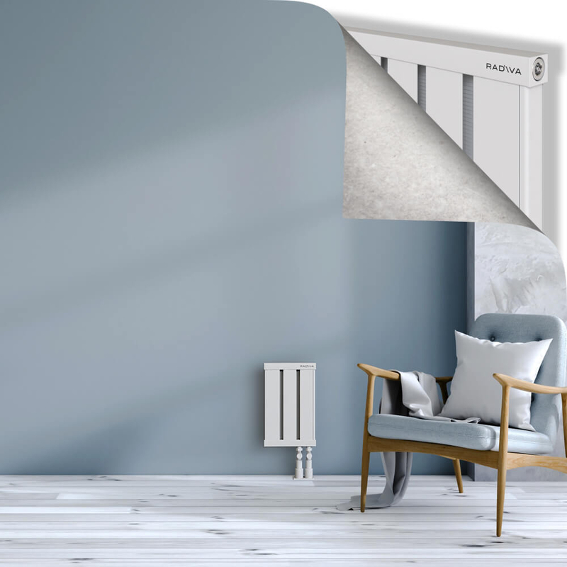 OBI Dekoratif Alüminyum Radyatör 400x244 Beyaz