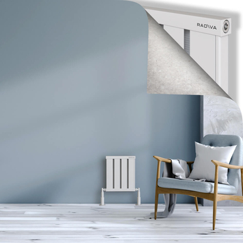 Radiva - Obi Dekoratif Alüminyum Radyatör 400x324 Beyaz