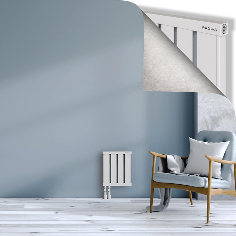 OBI Dekoratif Alüminyum Radyatör 400x324 Beyaz