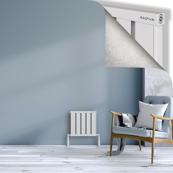 Radiva - Obi Dekoratif Alüminyum Radyatör 400x404 Beyaz