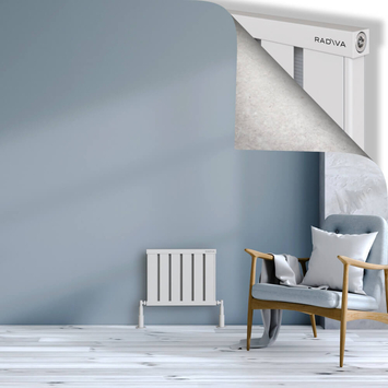 Radiva - Obi Dekoratif Alüminyum Radyatör 400x484 Beyaz