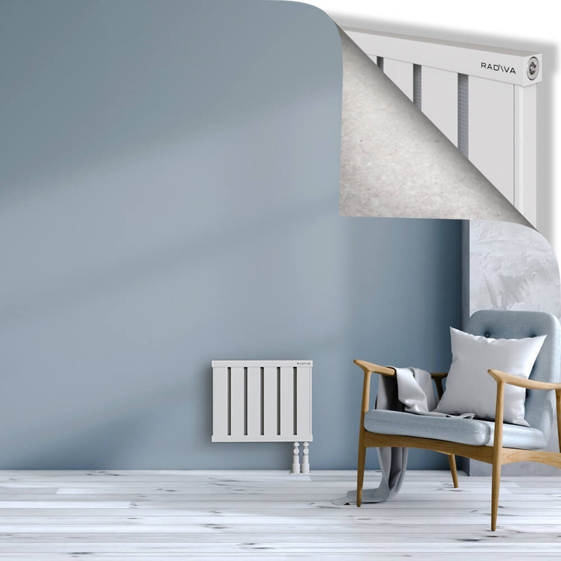 OBI Dekoratif Alüminyum Radyatör 400x484 Beyaz
