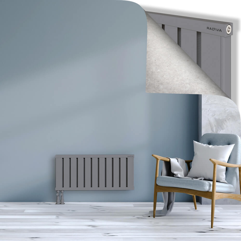 OBI Dekoratif Alüminyum Radyatör 400x884 Gri