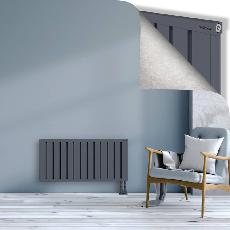 OBI Dekoratif Alüminyum Radyatör 500x1044 Antrasit