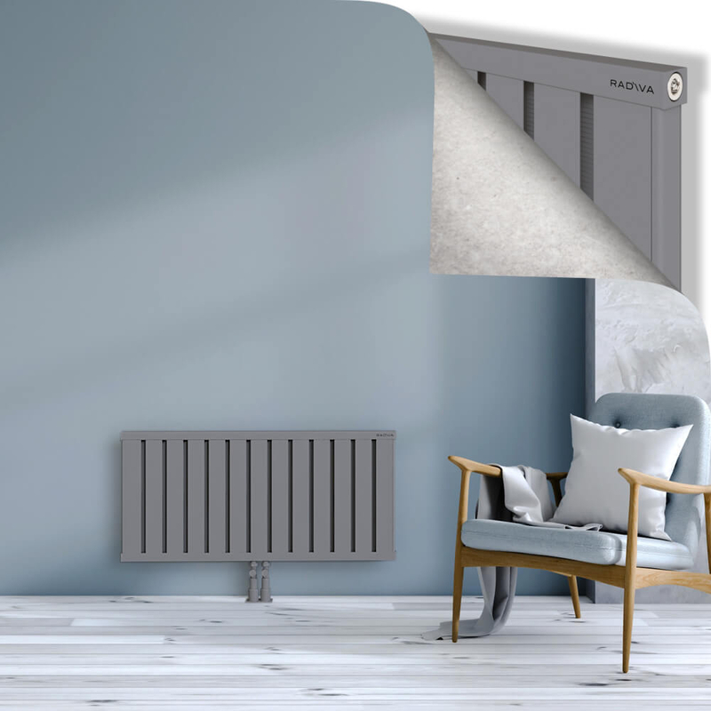 OBI Dekoratif Alüminyum Radyatör 500x1044 Gri