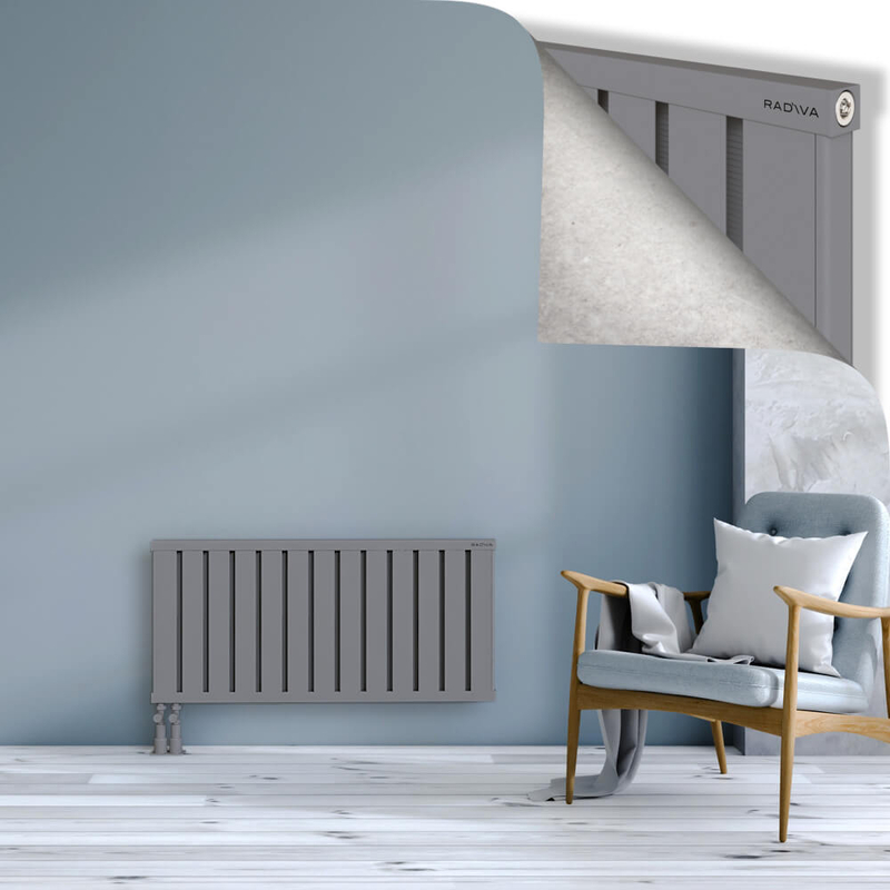 OBI Dekoratif Alüminyum Radyatör 500x1044 Gri