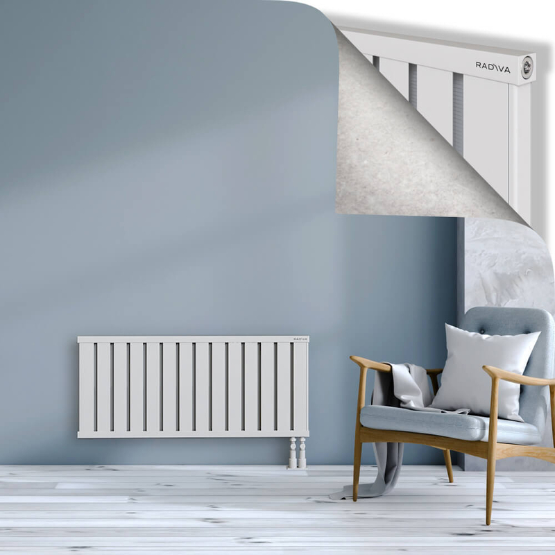 OBI Dekoratif Alüminyum Radyatör 500x1124 Beyaz