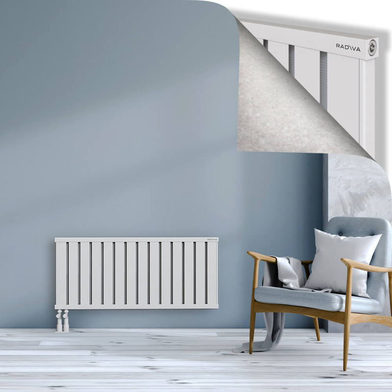 OBI Dekoratif Alüminyum Radyatör 500x1124 Beyaz