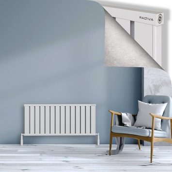 Radiva - Obi Dekoratif Alüminyum Radyatör 500x1124 Beyaz