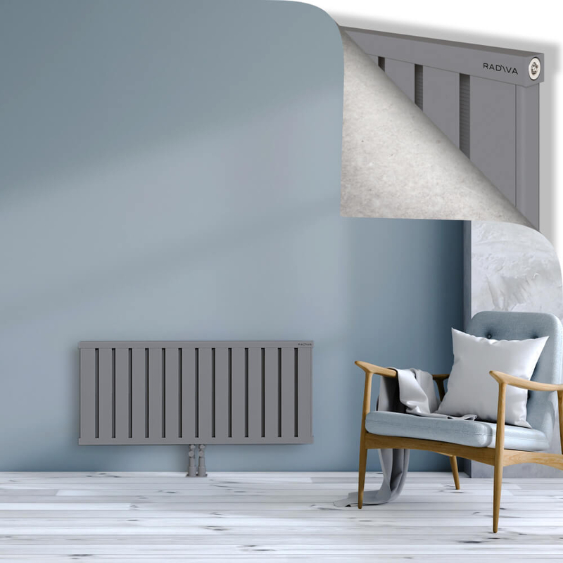 OBI Dekoratif Alüminyum Radyatör 500x1124 Gri