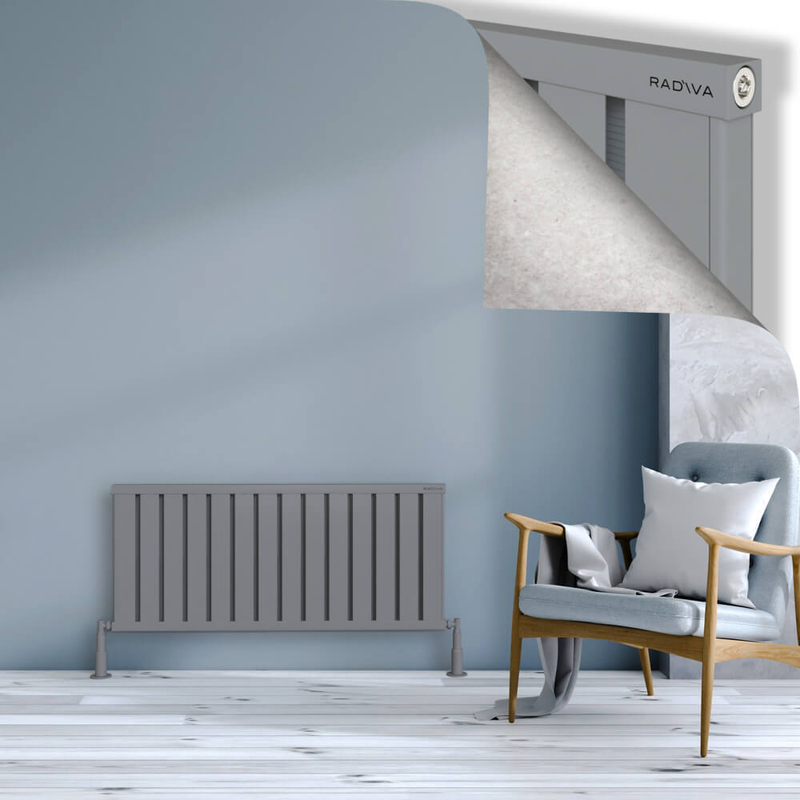 OBI Dekoratif Alüminyum Radyatör 500x1124 Gri
