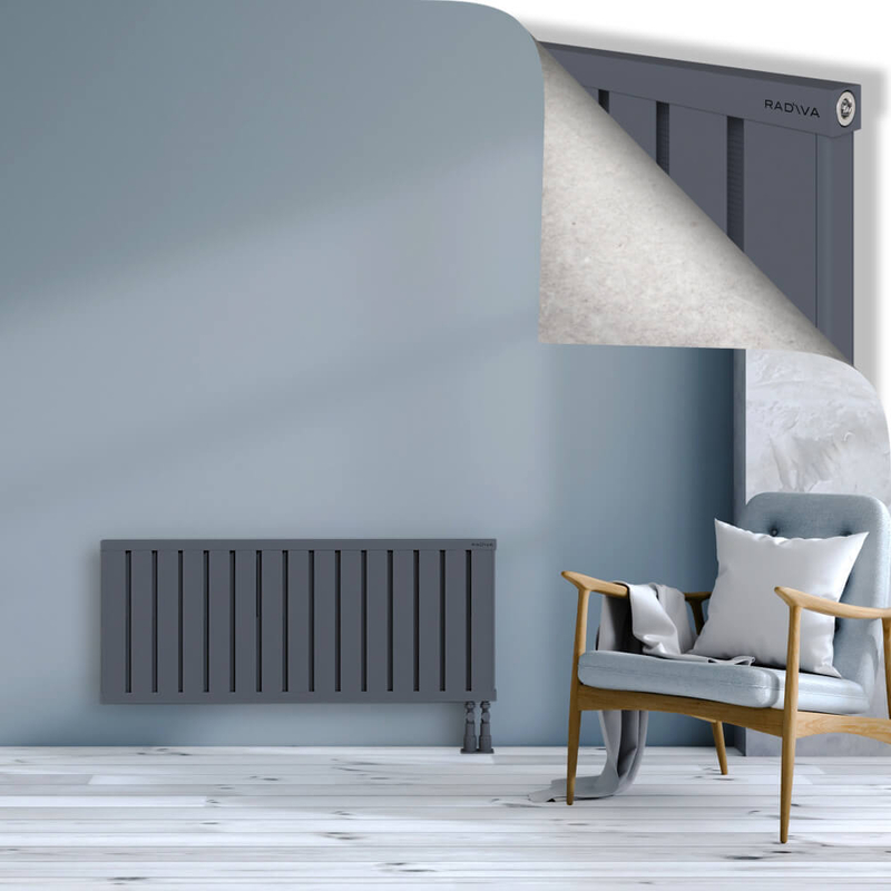 OBI Dekoratif Alüminyum Radyatör 500x1204 Antrasit