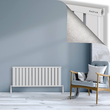 Radiva - Obi Dekoratif Alüminyum Radyatör 500x1204 Beyaz