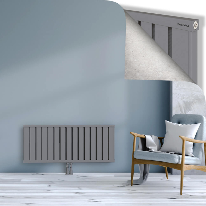OBI Dekoratif Alüminyum Radyatör 500x1204 Gri