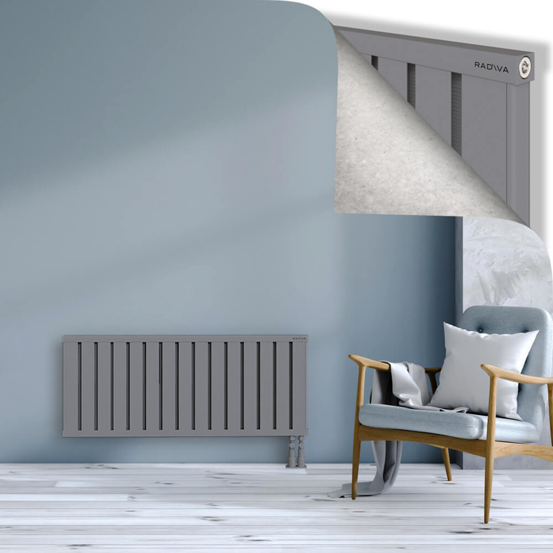 OBI Dekoratif Alüminyum Radyatör 500x1204 Gri
