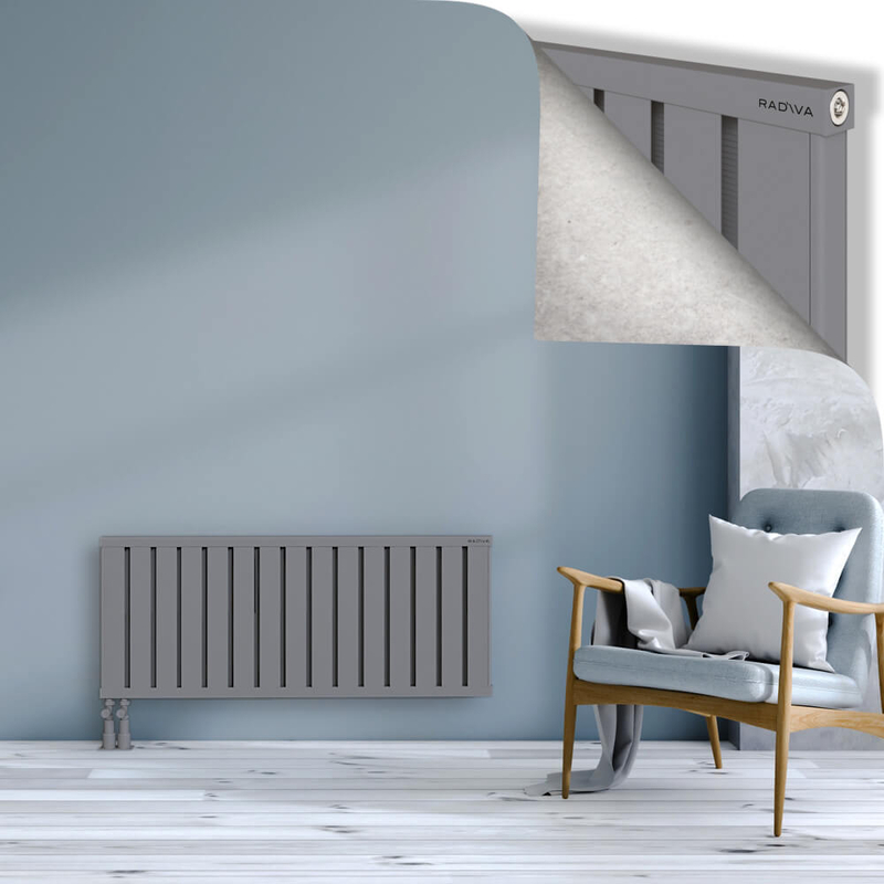 OBI Dekoratif Alüminyum Radyatör 500x1204 Gri