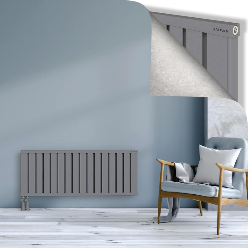 OBI Dekoratif Alüminyum Radyatör 500x1284 Gri