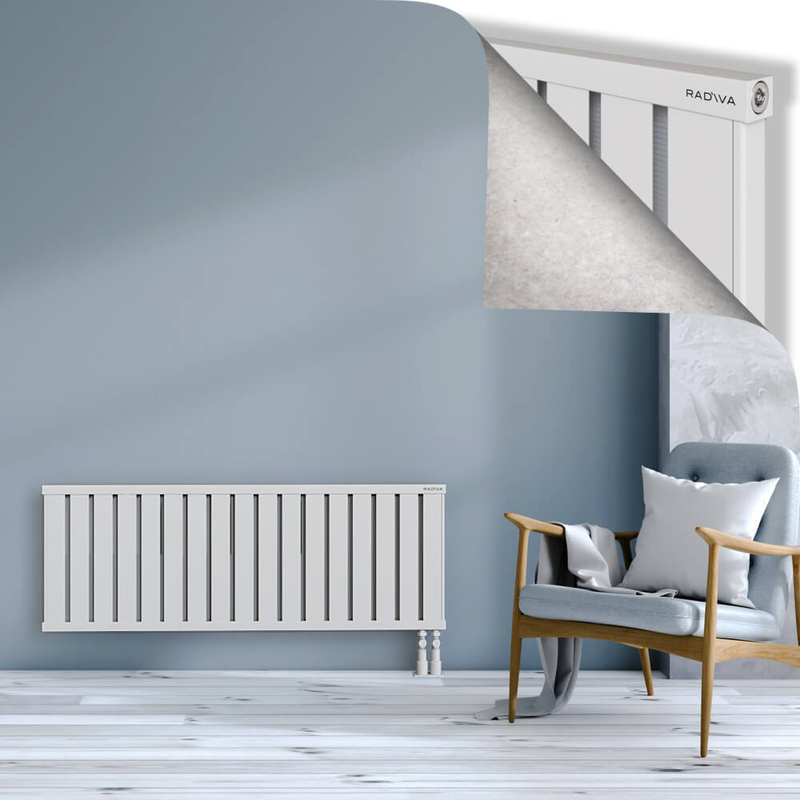 OBI Dekoratif Alüminyum Radyatör 500x1364 Beyaz