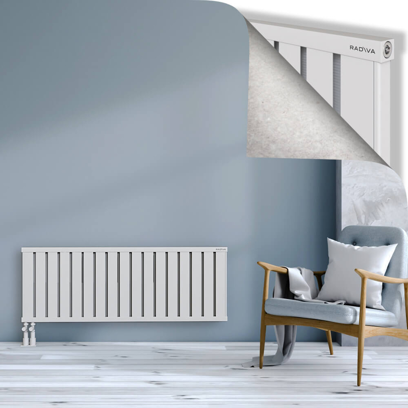 OBI Dekoratif Alüminyum Radyatör 500x1364 Beyaz