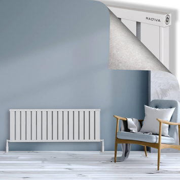 Radiva - Obi Dekoratif Alüminyum Radyatör 500x1364 Beyaz