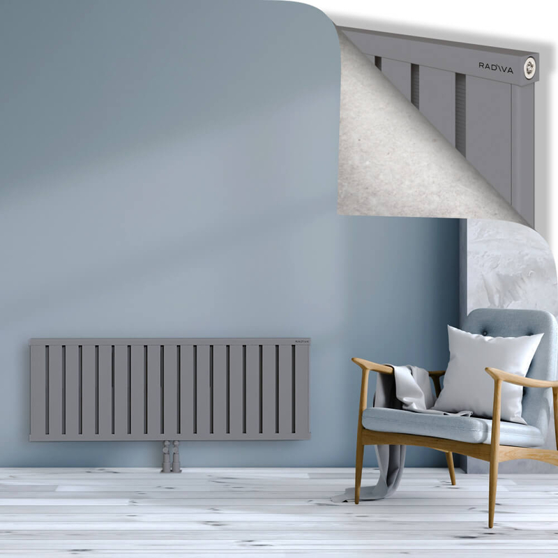 OBI Dekoratif Alüminyum Radyatör 500x1364 Gri