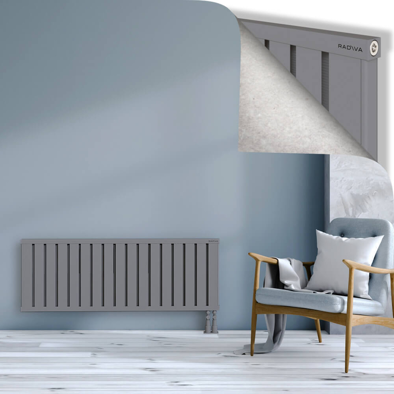 OBI Dekoratif Alüminyum Radyatör 500x1364 Gri