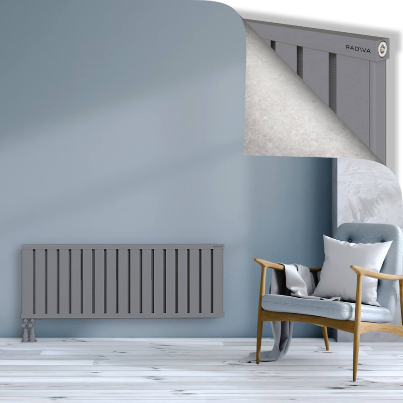 OBI Dekoratif Alüminyum Radyatör 500x1364 Gri