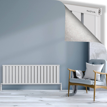 Radiva - Obi Dekoratif Alüminyum Radyatör 500x1444 Beyaz