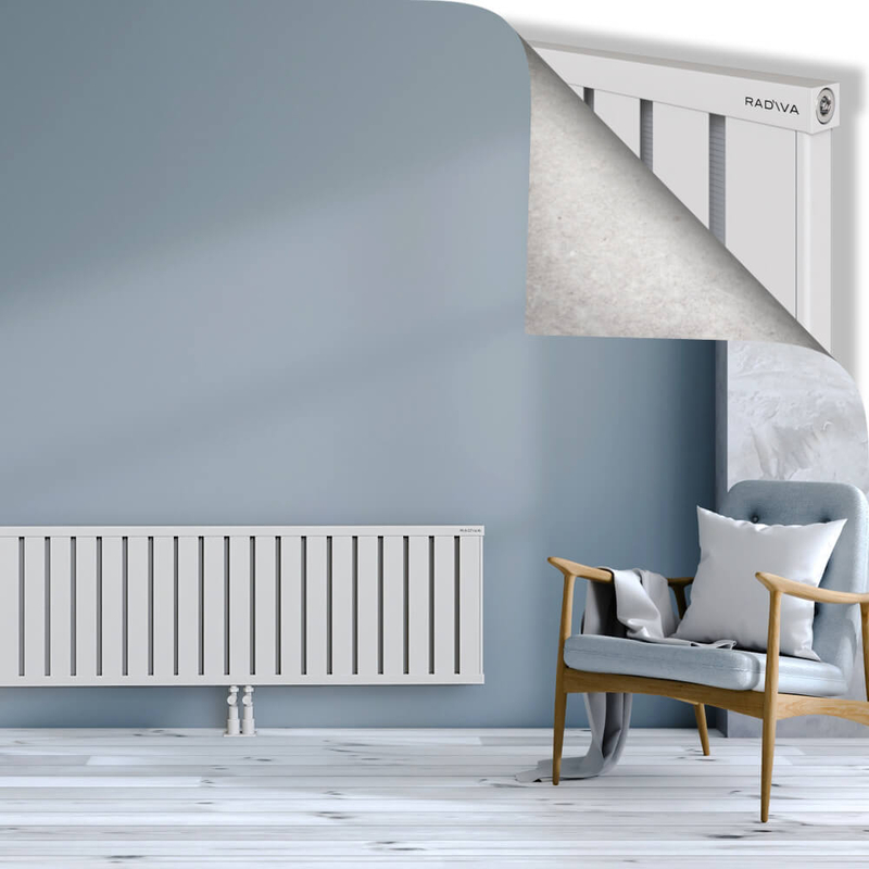 OBI Dekoratif Alüminyum Radyatör 500x1604 Beyaz