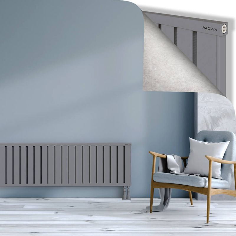 OBI Dekoratif Alüminyum Radyatör 500x2404 Gri