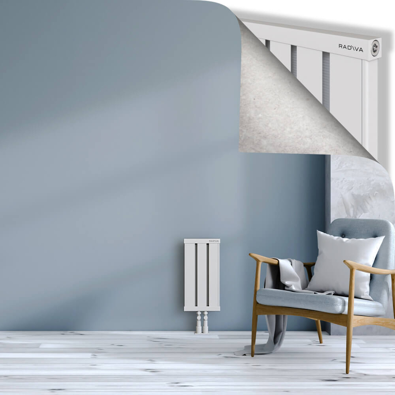OBI Dekoratif Alüminyum Radyatör 500x244 Beyaz