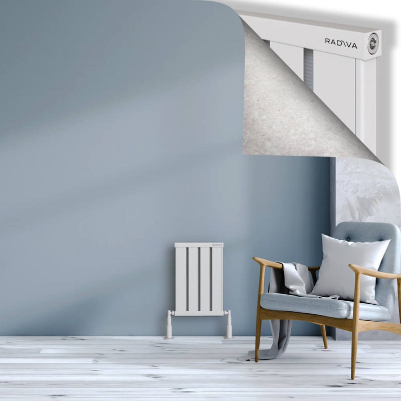 OBI Dekoratif Alüminyum Radyatör 500x324 Beyaz