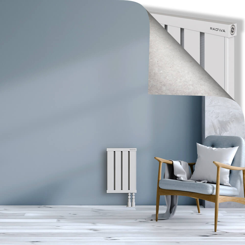 OBI Dekoratif Alüminyum Radyatör 500x324 Beyaz