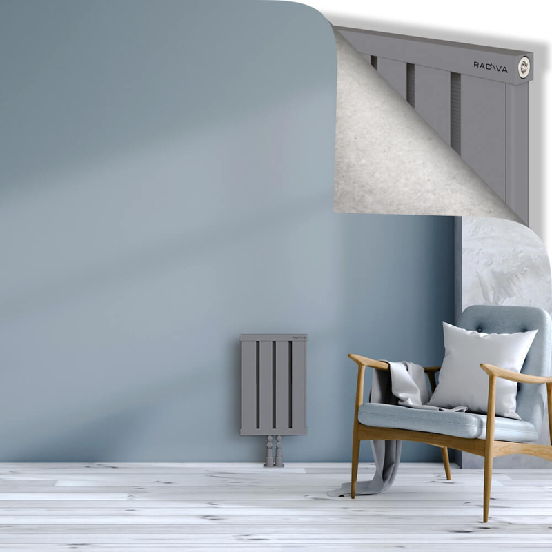 OBI Dekoratif Alüminyum Radyatör 500x324 Gri