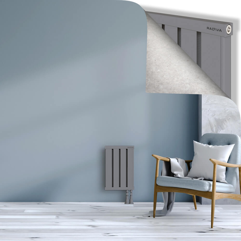 OBI Dekoratif Alüminyum Radyatör 500x324 Gri