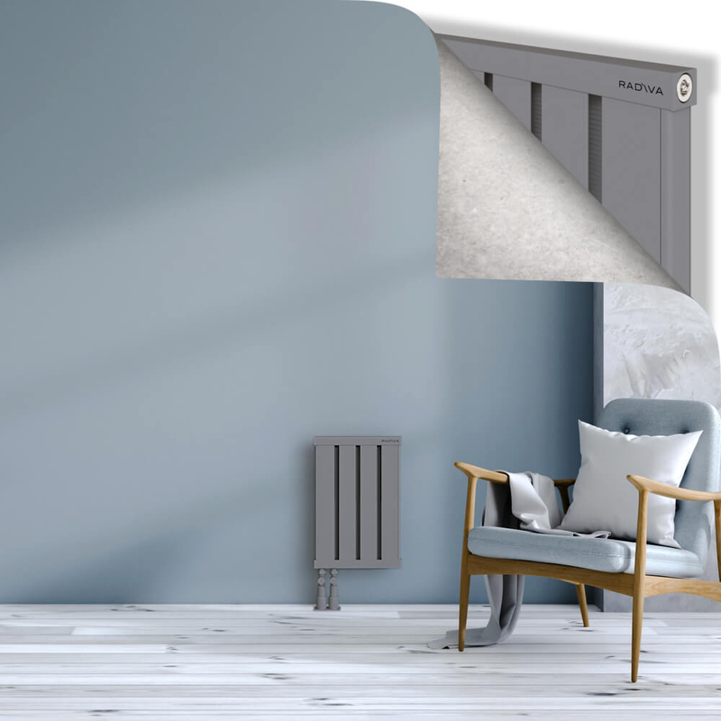 OBI Dekoratif Alüminyum Radyatör 500x324 Gri