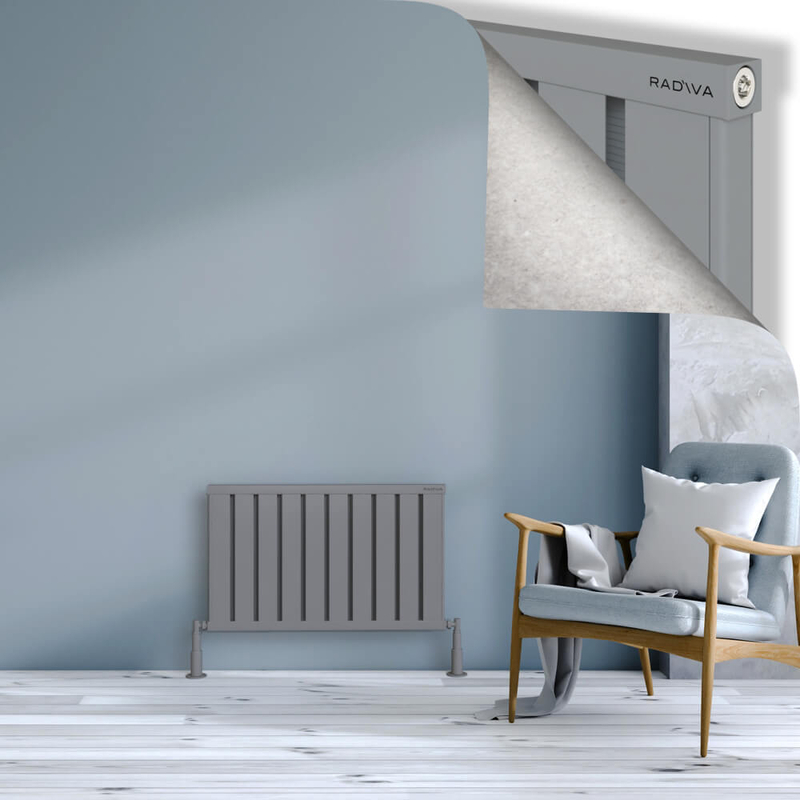OBI Dekoratif Alüminyum Radyatör 500x804 Gri